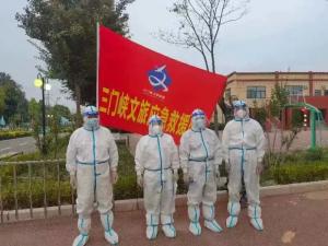 市文旅集團(tuán)一線戰(zhàn)“疫”之：北方游船員工化身“大白”，守護(hù)隔離點群眾安全